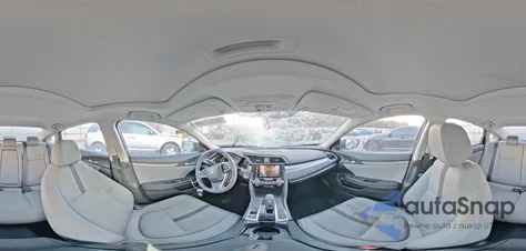 2017 Honda Civic Ex z USA, uszkodzony, nr VIN 19XFC1F38HE032514